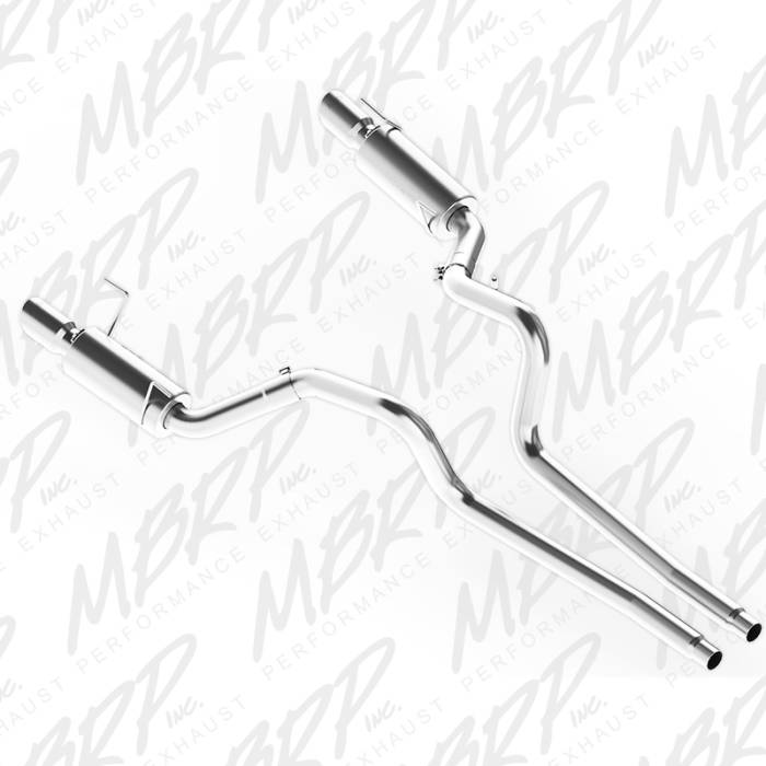 MBRP - MBRP Exhaust 3" Cat Back, Dual Split Rear, Street Version, AL S7269AL