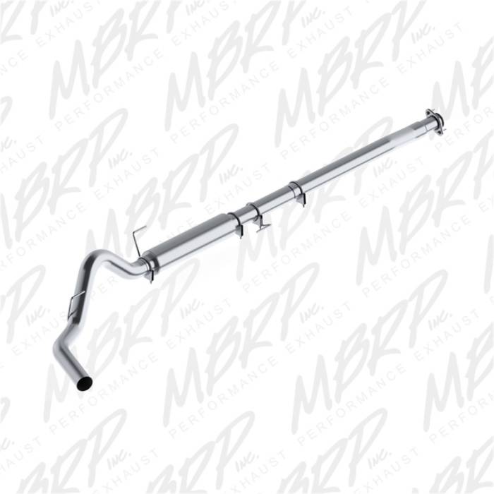 MBRP - MBRP 2011-2014 Ford F-150 3.5L V6 EcoBoost 4in Cat Back Single Side AL P Series Exhaust - S5248P