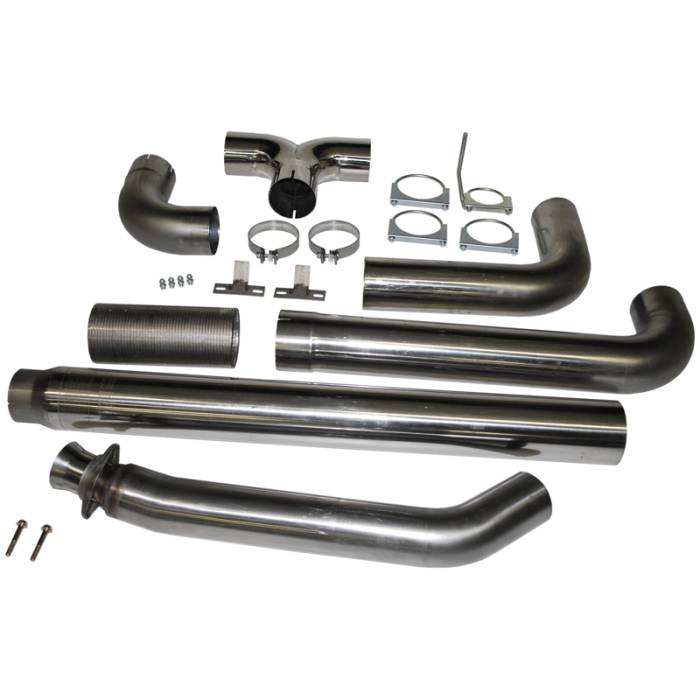 MBRP - MBRP Exhaust 5" Turbo Back, Dual SMOKERS, T409 S8116409
