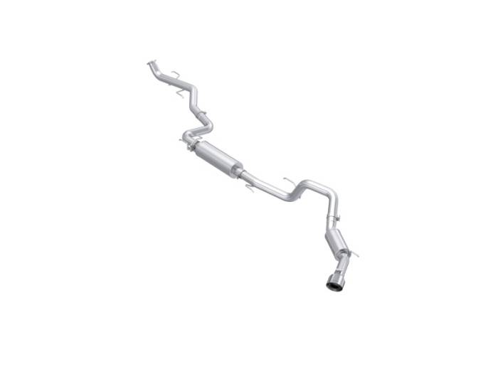 MBRP - MBRP 2024 Toyota Tacoma T304 Stainless Steel 3in Cat-Back Single Side Exit - S5323304