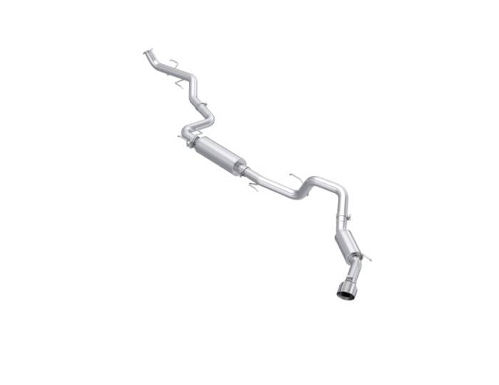 MBRP - MBRP 2024 Toyota Tacoma Aluminized Steel 3in Cat-Back Single Side Exit - S5323AL