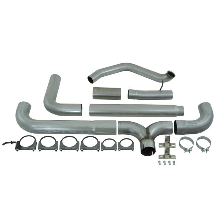 MBRP - MBRP Exhaust 5" Turbo Back, Dual SMOKERS, AL S8210AL