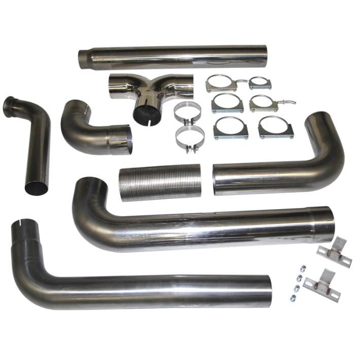 MBRP - MBRP Exhaust 5" Turbo Back, Dual SMOKERS, T409 S8212409