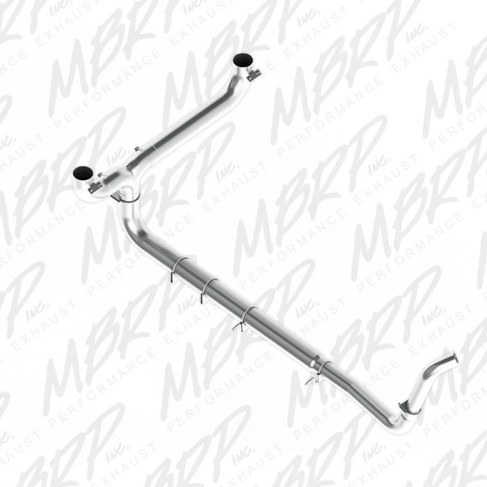 MBRP - MBRP Exhaust 5" Turbo Back, Dual SMOKERS, AL S8212AL