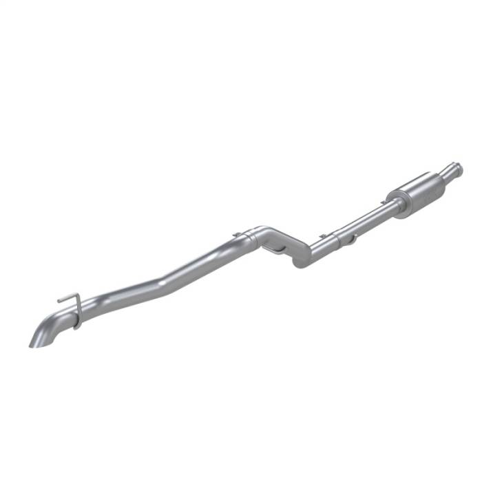 MBRP - MBRP 2020 Jeep Gladiator 3.6L 2.5in Single Rear Exit Cat Back Exhaust - Aluminized (Off-Road) - S5537AL