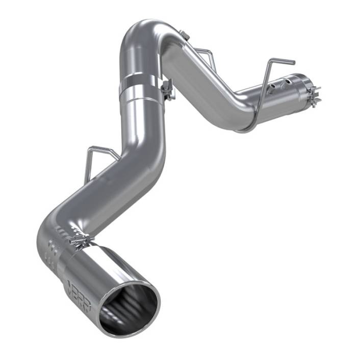 MBRP - MBRP 2020+ GMC/Chevy 2500/3500 6.6L Duramax 4in Mand Bent Tubing AL-Ser Cat Back Single Side - Alum - S6059AL