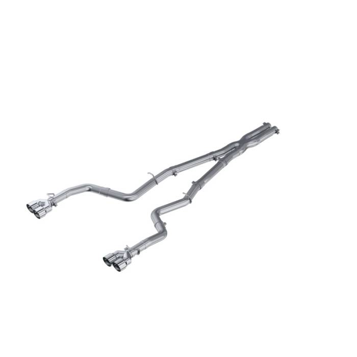 MBRP - MBRP 15-16 Dodge Challenger 5.7L HEMI Cat Back Dual Split Rear - S7116AL