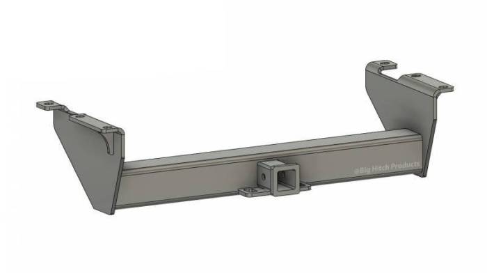 Wehrli - Wehrli Big Hitch Products 07.5-10 GM Long Bed 2 in. Receiver Hitch - Below Roll Pan - BHP1035