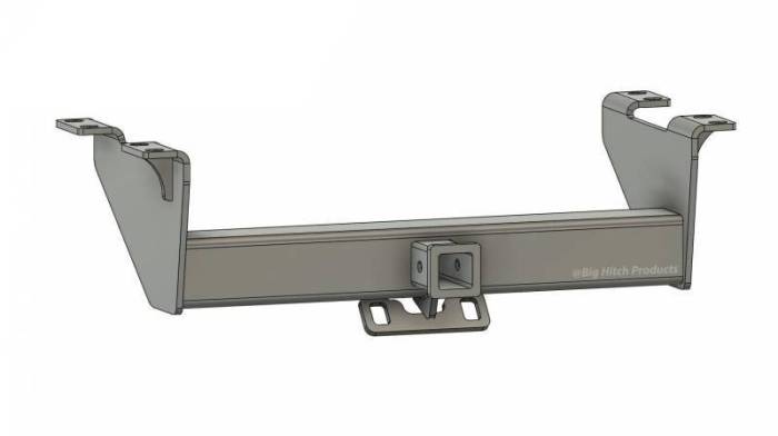 Wehrli - Wehrli Big Hitch Products 99-16 Ford Short/Long Bed 2 in. Receiver Hitch - Below Roll Pan - BHP20011
