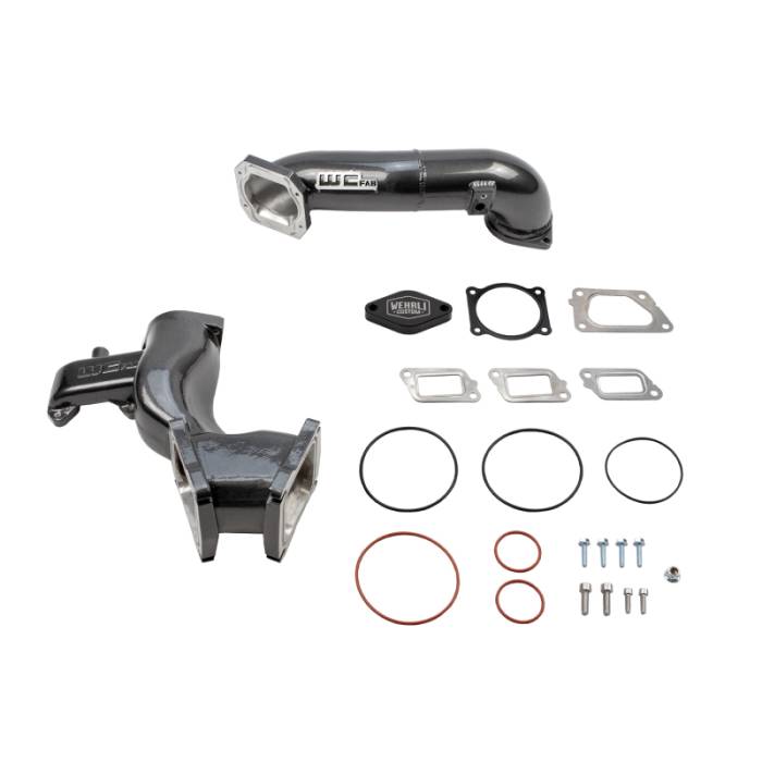 Wehrli - Wehrli 11-16 Chevrolet 6.6L LML Duramax High Flow Y-Bridge Kit - Bengal Blue - WCF100165-BB