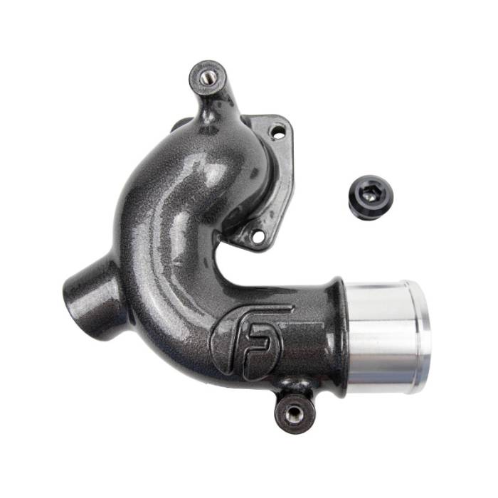 Wehrli - Wehrli Ram 19-23 Cummins 6.7L WCFab X Fleece Thermostat Housing - Gloss Black - WCF100169-GB