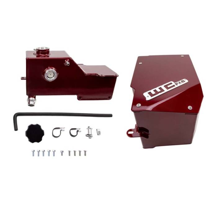 Wehrli - Wehrli 17-24 6.7L Power Stroke Coolant Tank and Battery Box Kit - Gloss Black - WCF100203-GB
