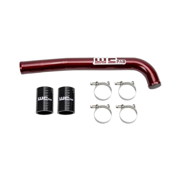 Wehrli - Wehrli 19-23 Cummins 6.7L Upper Coolant Pipe - WCFab Red - WCF100223-RED