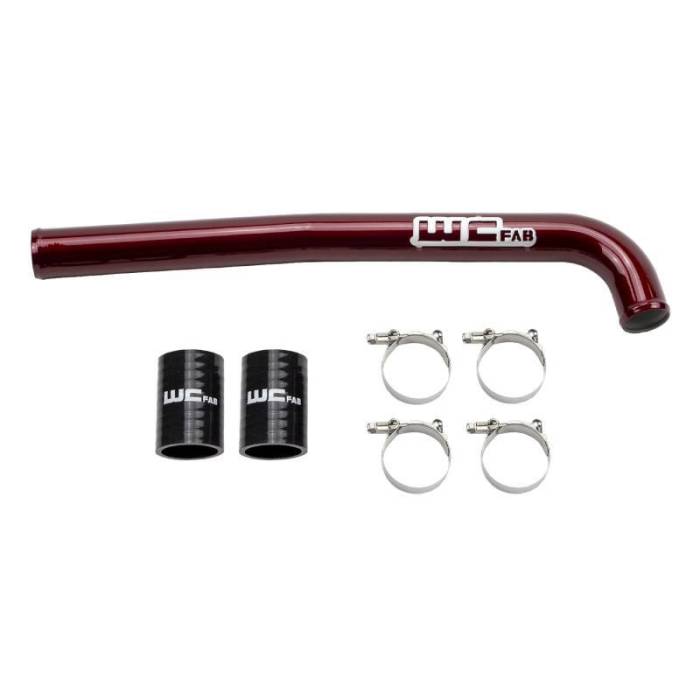 Wehrli - Wehrli 19-23 Chevrolet 6.7L Cummins High Output Upper Coolant Pipe - WCFab Red - WCF100251-RED