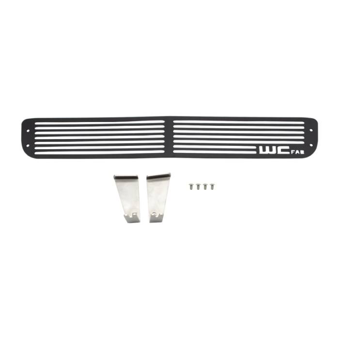 Wehrli - Wehrli 11-14 Chevrolet Silverado 2500/3500 HD / Duramax LML Bumper Grille - Fine Texture Black - WCF100285-FTB