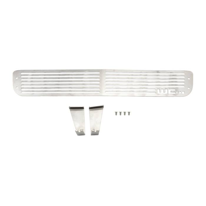 Wehrli - Wehrli 11-14 Chevrolet Silverado LML Duramax Bumper Grille - Raw Stainless - WCF100285-RAW