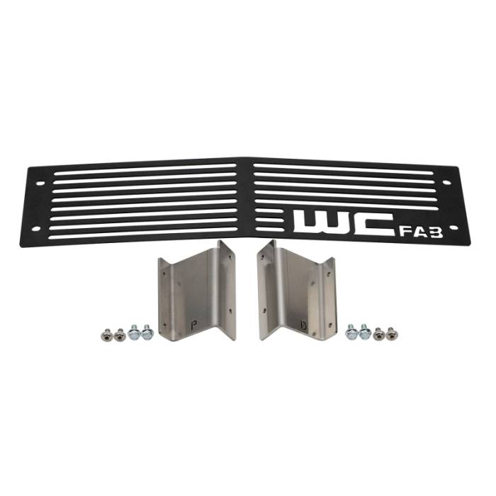 Wehrli - Wehrli 15-19 Chevrolet Silverado HD 6.6L LML/L5P Duramax Bumper Grille - Fine Texture Black - WCF100290-FTB