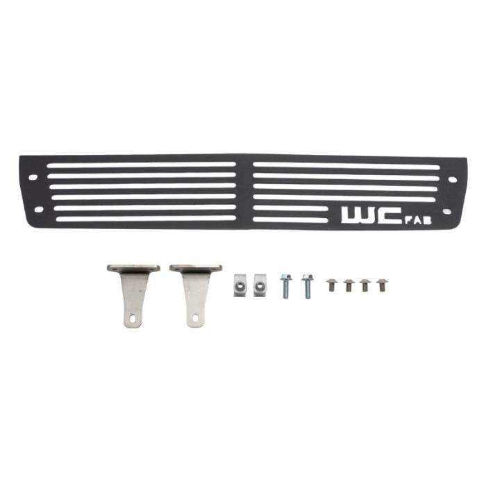 Wehrli - Wehrli 15-19 GMC Sierra 6.6L LML/L5P Duramax Bumper Grille - Gloss Black - WCF100291-GB