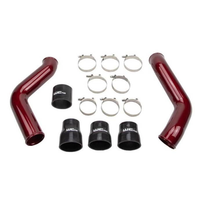 Wehrli - Wehrli 19-23 Dodge Cummins 6.7L Stage 1 High Flow Intake Bundle Kit  - WCFab Red - WCF100292-RED