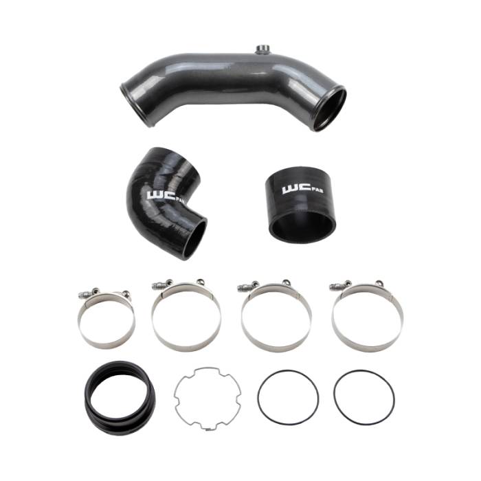 Wehrli - Wehrli 2017+ Ford 6.7L Power Stroke 3.5in Cold Side Intercooler Pipe - Grape Frost - WCF100295-GF