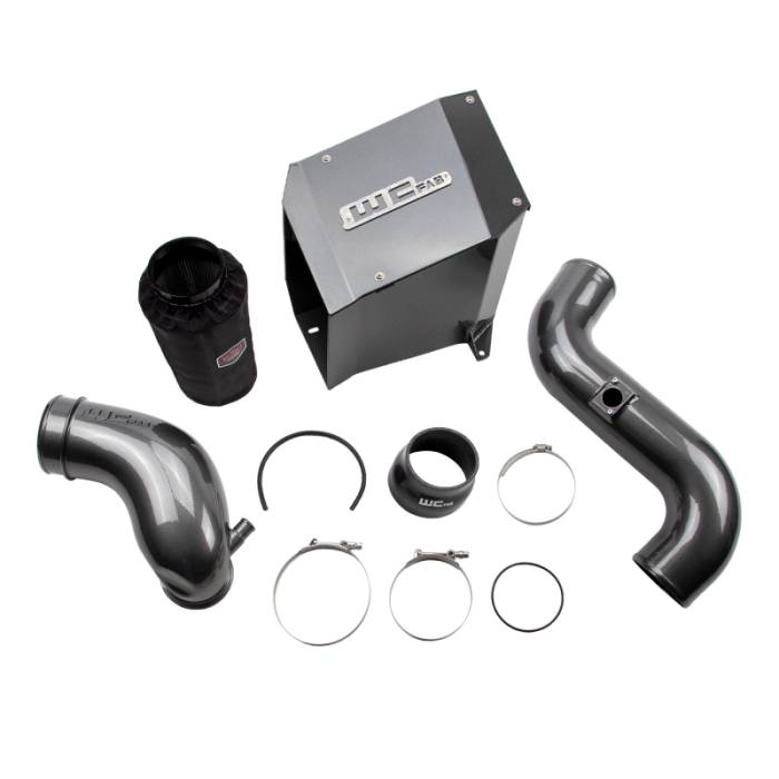 Wehrli - Wehrli 06-07 Chevrolet Duramax LBZ 4in.Stage 2 Intake Kit - Sparkle Granny Smith - WCF100302-SGS