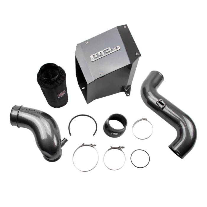 Wehrli - Wehrli 07.5-10 Chevrolet Duramax LMM 4in Intake Kit Stage 2 - Bengal Blue - WCF100303-BB