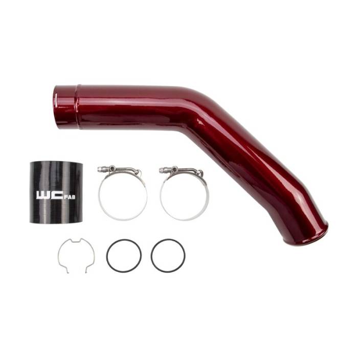 Wehrli - Wehrli 15-24 Ford 6.7L Power Stroke 3in Hot Side Intercooler Pipe - Bengal Blue - WCF100316-BB