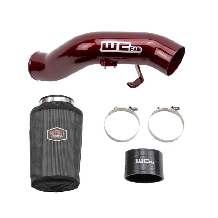 Wehrli - Wehrli 03-07 Ford 6.0L Powerstroke 4in Intake Kit - Bengal Blue - WCF100333-BB