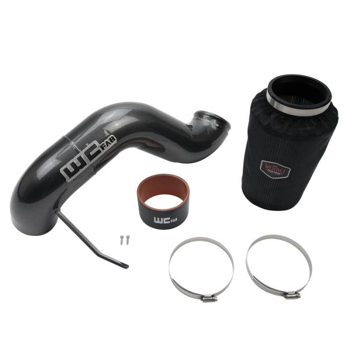 Wehrli - Wehrli 03-07 Dodge 5.9L Cummins 4in Intake Kit - Gloss White - WCF100346-GW