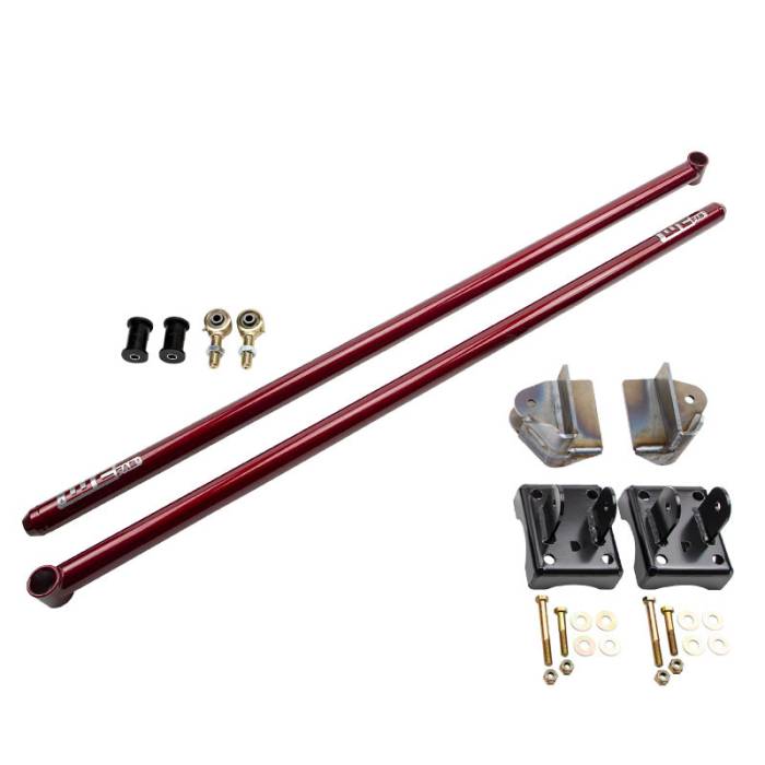 Wehrli - Wehrli 2011-2022 Ford Power Stroke SCLB & CCLB 68in Traction Bar KIT WCFab Red - WCF100399-RED