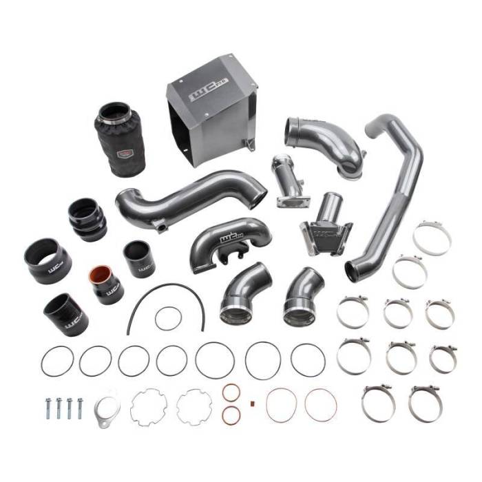 Wehrli - Wehrli 06-07 Chevrolet 6.6L Duramax LBZ Stage 2 High Flow Bundle Kit - Gloss White - WCF100437-GW