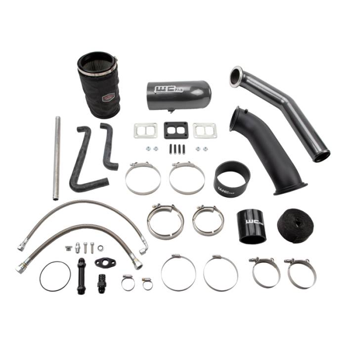 Wehrli - Wehrli 04.5-07 Dodge 5.9L Cummins S400 Turbo 2nd Gen Swap Kit (No Turbo/Manifold) - Bengal Silver - WCF100486-BS