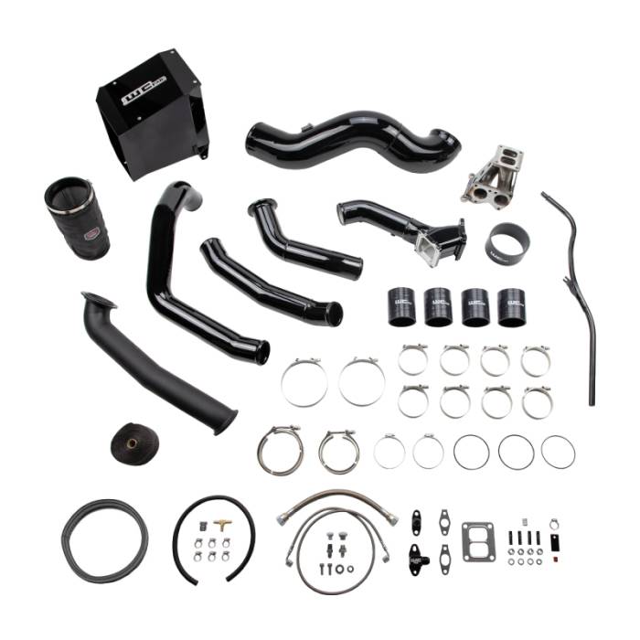 Wehrli - Wehrli 01-04 Chevrolet 6.6L LB7 Duramax S400 Turbo Install Kit (No Turbo) - Grape Frost - WCF100489-GF
