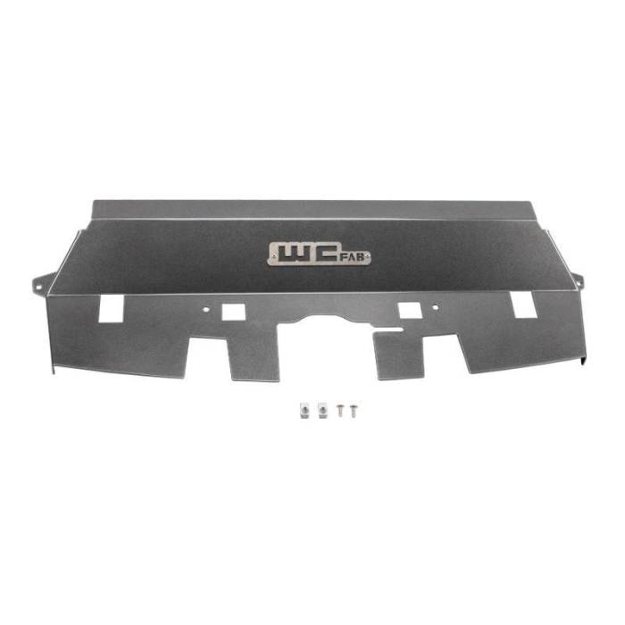 Wehrli - Wehrli 10-12 Cummins Fabricated Aluminum Radiator Cover - Brizzle Blue - WCF100539-BRZ