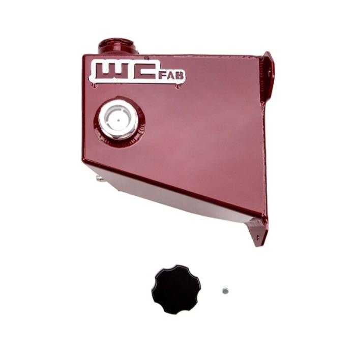 Wehrli - Wehrli 04.5-07 Dodge 5.9L Cummins OEM Placement Coolant Tank Kit - WCFab Red - WCF100542-RED