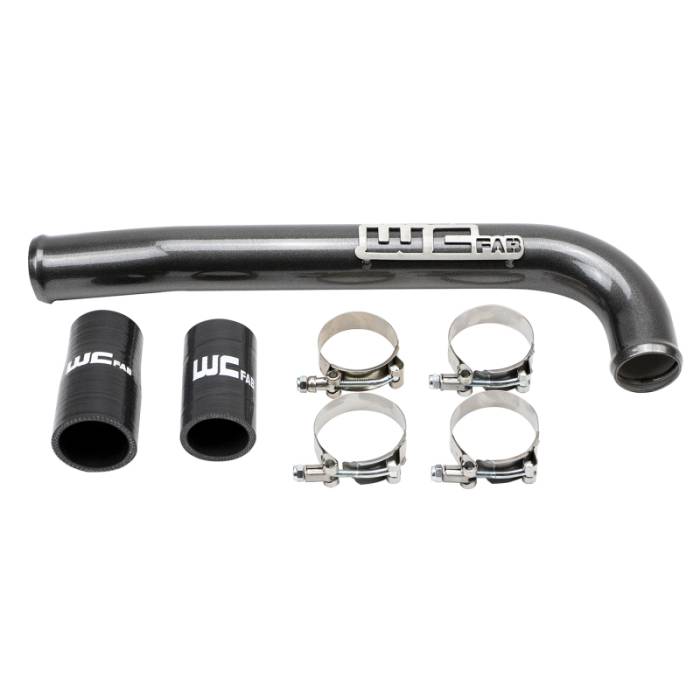 Wehrli - Wehrli 03-09  Cummins - Upper Coolant Pipe - Fine Texture Black - WCF100678-FTB