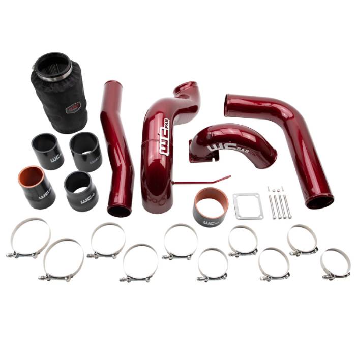 Wehrli - Wehrli 03-07 5.9L Cummins High Flow Intake Bundle Kit Stage 2 - Fine Texture Black - WCF100680-FTB