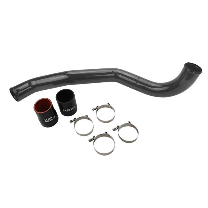 Wehrli - Wehrli 17-19 Chevrolet 6.6L L5P Duramax Driver Side 3in Intercooler Pipe - Bengal Blue - WCF100708-BB
