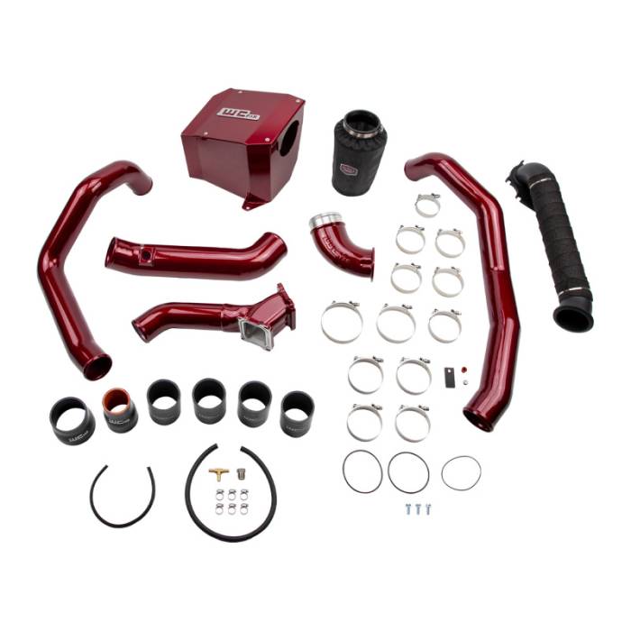 Wehrli - Wehrli 01-04 Chevrolet 6.6L LB7 Duramax High Flow Intake Bundle Kit - Candy Teal - WCF100712-CT
