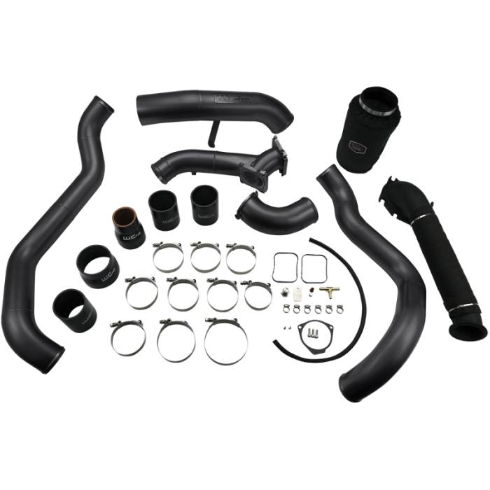 Wehrli - Wehrli 01-04 Chevrolet 6.6L LB7 Duramax High Flow Intake Bundle Kit - Gloss Black - WCF100712-GB