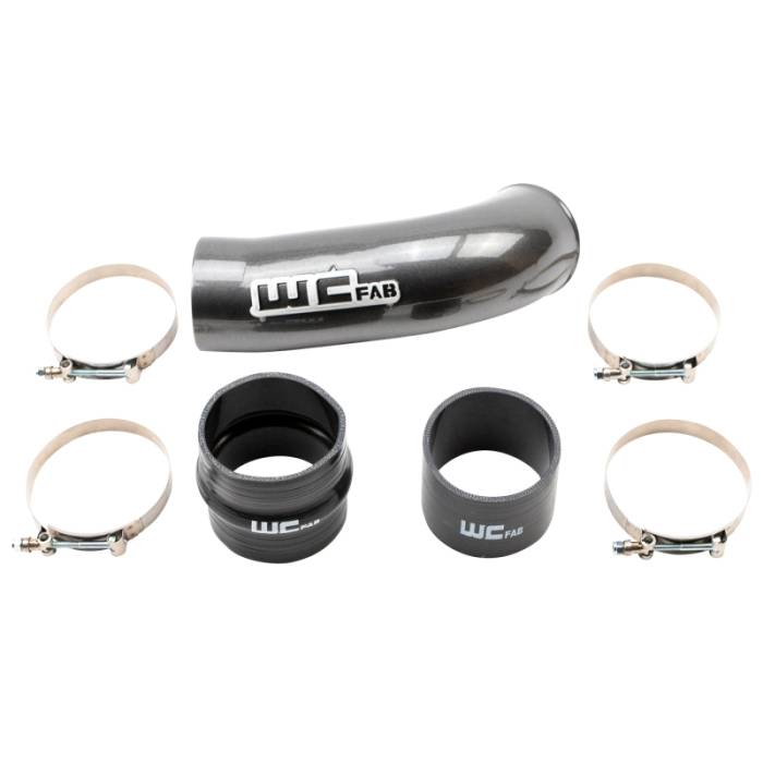 Wehrli - Wehrli 20-24 Duramax L5P 4in Intake Resonator Pipe - Sparkle Bomber Orange - WCF100720-SBO