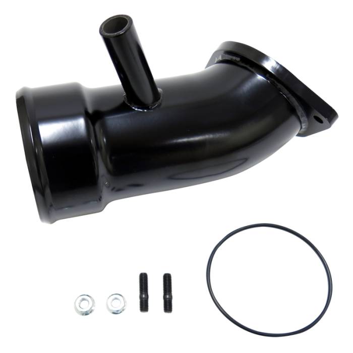 Wehrli - Wehrli 17-19 Chevrolet 6.6L L5P Duramax 3.5in Intake Horn w/PCV Port - Gloss Black - WCF100721-GB