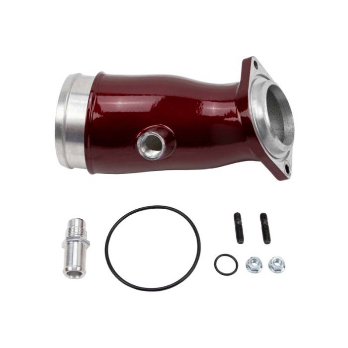 Wehrli - Wehrli 17-24 Duramax L5P High Flow Intake Horn - WCFab Red - WCF100775-RED