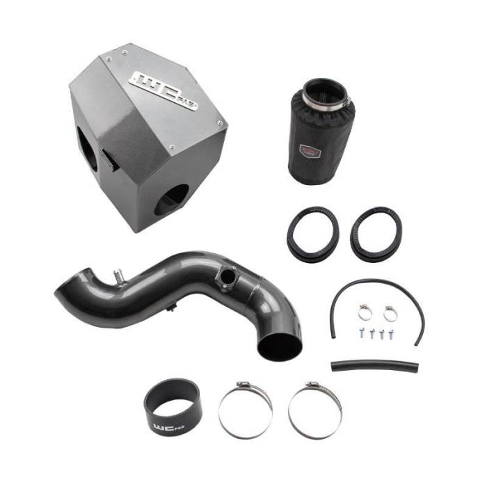 Wehrli - Wehrli 13-18 Cummins 6.7L Intake Kit 4in - Cat Yellow - WCF100881-CAT