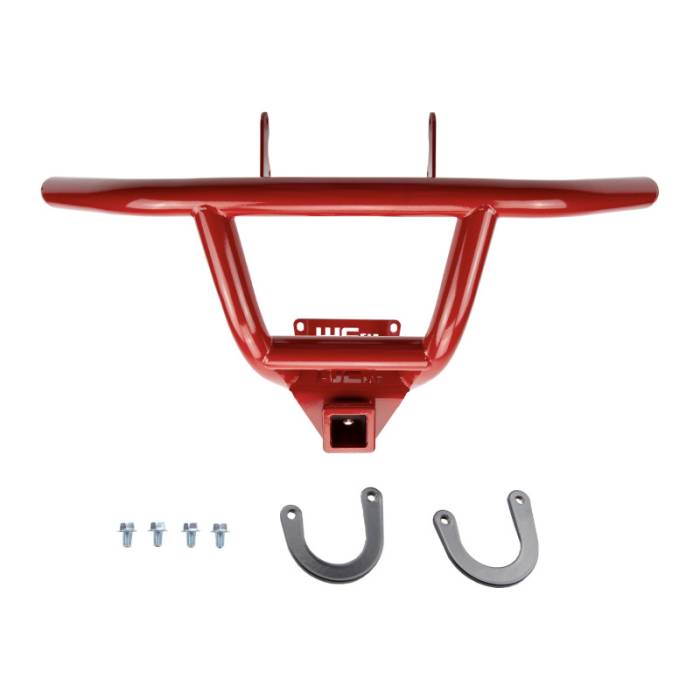 Wehrli Custom Fabrication - Wehrli 19-22 Honda Talon X/R Rear Bumper w/ Receiver Hitch - Fine Texture Black - WCF102024-FTB