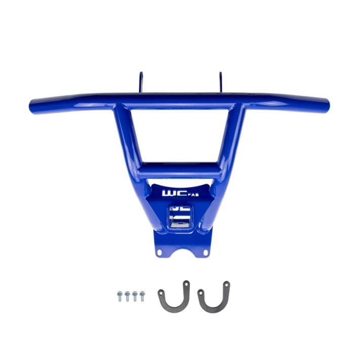 Wehrli Custom Fabrication - Wehrli 19-22 Honda Talon X/R Rear Bumper with Receiver Hitch - Talon Blue - WCF102024-TNB