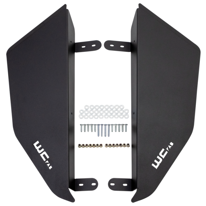 Wehrli - Wehrli 2019+ Honda Talon 1000X/R Front Lower Door Kit - Fine Texture Black - WCF102025-FTB
