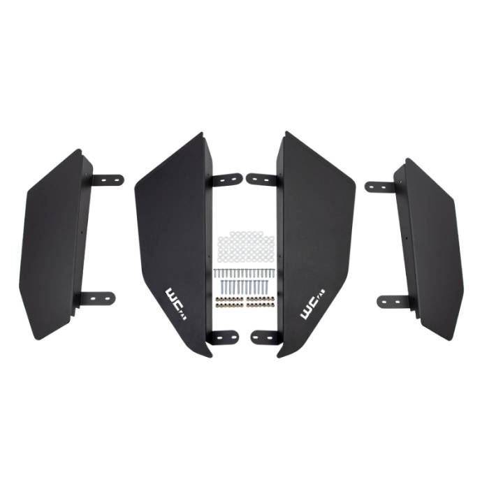 Wehrli - Wehrli 2019+ Honda Talon 1000X 4 Seat Lower Door Kit - Fine Texture Black - WCF102028-FTB