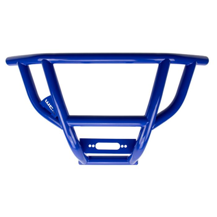 Wehrli Custom Fabrication - Wehrli 2022+ Honda Talon X/R Front Bumper w/ Fair Lead Mount - Talon Matte Blue Metallic - WCF102029-TNMB