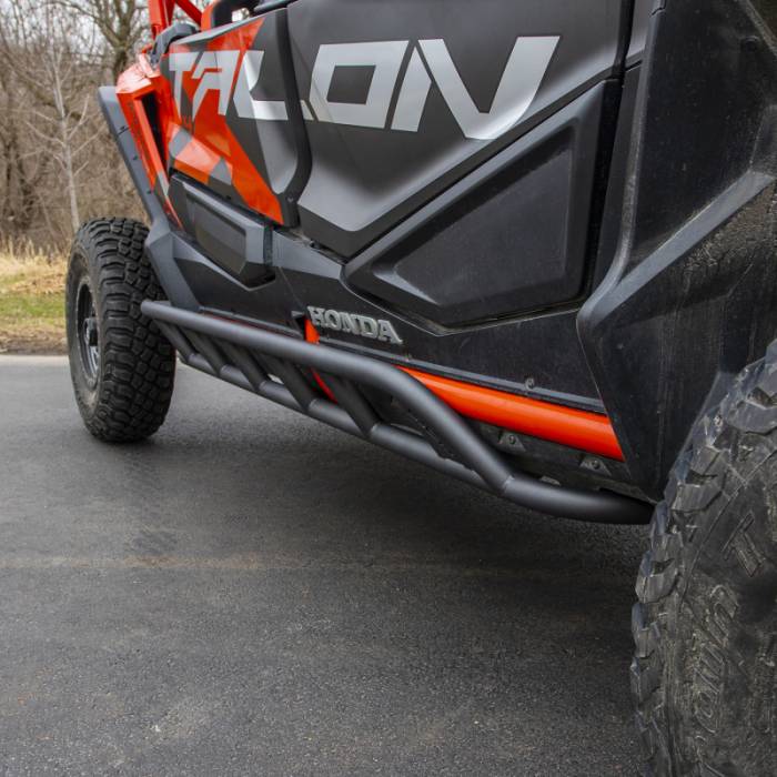 Wehrli - Wehrli 19+ Honda Talon 1000X 4 Seat Rock Sliders - Talon Orange - WCF102032-TNO